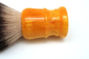 Tereyağı sarı reçine kolu ile JDK erkek naylon tıraş fırçası - Product Image 4