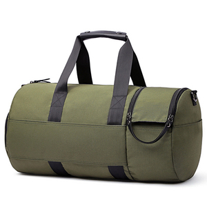 Bolsa de viaje de hombre de piel auténtica de alta calidad personalizada, bolsa de lona de piel auténtica Vintage al por mayor - Product Image 4