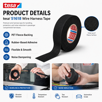 Auto-Kabelbaum-Klebeband tesa 51608 PET-Vliesband für Flexibilität und Geräuschdämpfung