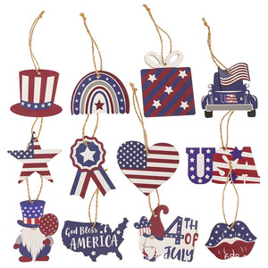 Laser Cut DIY Ván Ép Thủ Công Giáng Sinh Gỗ Trang Trí Thủ Công X'mas Treo Đồ Trang Trí Cây Giáng Sinh - Product Image 6