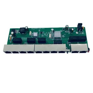 Placa PCBA de 10 puertos, interruptor de 100M, FE + 8 puertos 1000M, 2 puertos GE, enlace inverso POE con VLAN, CCTV, cámara IP HD, FTTH, XPON, GPON, EPON - Product Image 1