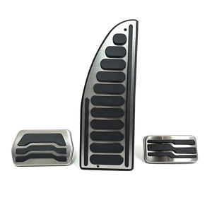 Kit de 3 accessoires de voiture pour Ford <span class=keywords><strong>Concept</strong></span>, pédale automatique, Focus 2005-2023, accélérateur, frein, repose-pieds, côté conducteur - Product Image 5