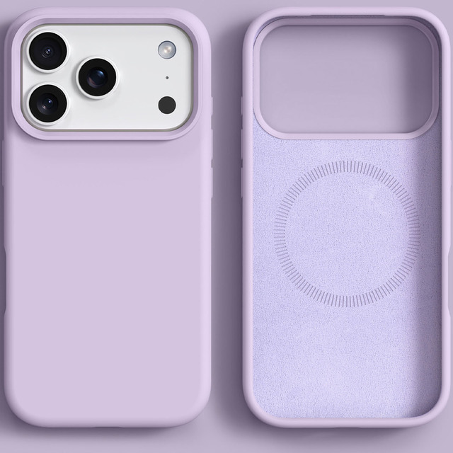 Magnetic Phone Case for iPhone 18 Pro Max Pure Color Phone Cover for iPhone 17 16 15 Pro Max LZ068