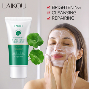 LAIKOU <span class=keywords><strong>OBM</strong></span> Private Label detergente viso idratante Niacinamide Centella olio di controllo della pelle cura del viso lavaggio detergente per le donne - Product Image 1