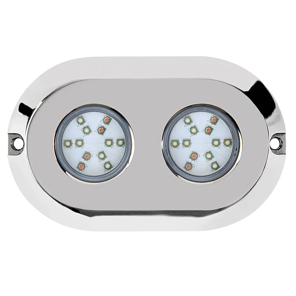 Navigation parts 120w rgb IP68 decorative lights for marine luxury yacht boat dock swimming pool led underwater light