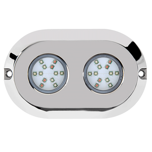 Luz LED Subacuática de Acero Inoxidable de 120W RGB IP68 para Navegación, Yates de Lujo, Muelles y Piscinas, Emisión de Luz Azul - Product Image 1