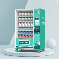 Distributeur automatique de boissons en bouteille de glace numérique à écran tactile avec système de paiement par carte de crédit pour une utilisation dans un centre commercial
