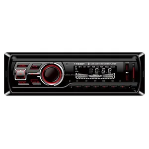 Car Radio with FM Digital Radio Aux in 2USB MP3 Player Fast Charging Remote Control PC Material for Dashboard 1-Year Warranty