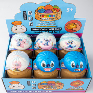 Simulation Steamed Bun Squishy Toy Slow Rising Bao Bun Stress Relief Fidget Blind Box Toy for Kids - Product Image 6