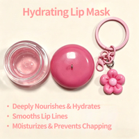 Masque de nuit pour les lèvres, version OEM neuve, gel essence pour les lèvres, gloss hydratant, exfoliant, réduit les ridules, format portable.