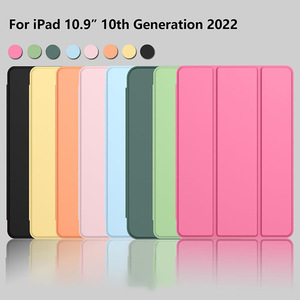 Funda Triple para Tablet con Función Inteligente de Activación/Suspensión Automática, Cubierta Protectora Antigolpes para <span class=keywords><strong>iPad</strong></span> 10.9" 10.ª Gen. <span class=keywords><strong>2022</strong></span>/11.ª Gen. A16 - Product Image 6