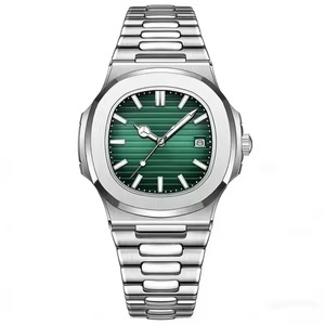 Reloj de Cuarzo para Hombre con Logotipo Personalizado, Acero Inoxidable 316 de Lujo, Esfera con Agujas, Función Luminosa de Alta Calidad, Relojes de Marca Privada OEM - Product Image 1