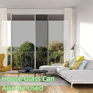 Película de Vinilo para Ventanas de Automóvil, Color Negro, 3M x 50CM, Película Protectora <span class=keywords><strong>Solar</strong></span> UV para Vidrios de Hogar, Adhesivo de Algodón Perlado en Caja - Product Image 1