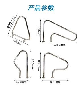 บันไดสระว่ายน้ำสแตนเลส316 304อย่างหนาทนทาน - Product Image 6