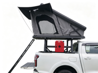 Tente de toit rigide pour 4x4, accessoires, coque à fixation, cadre en alliage d'aluminium, ouverture rapide automatique, chambre pour pick-up, SUV, camping