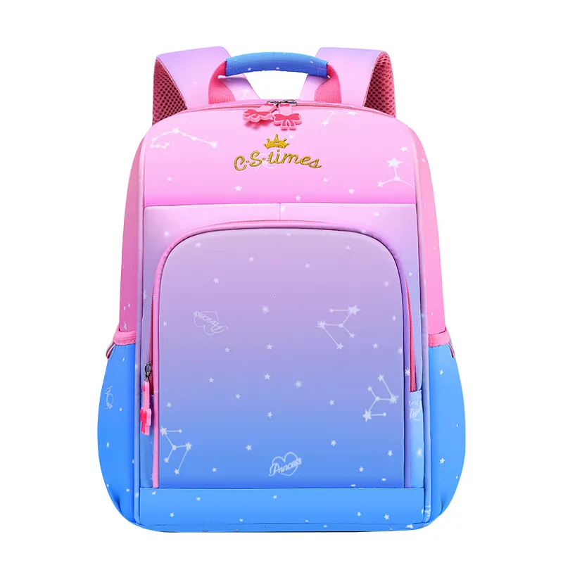 2020 New Light Spinal Protection Sweet girl School Bags for Elementary Students