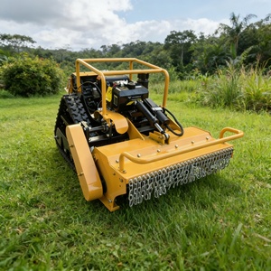 Cortacésped Robótico Inalámbrico con Control Remoto, Giro Cero, 800 mm de Ancho, Automático e Inteligente, con Motor de Cuchilla Rotatoria de 180° - Product Image 1
