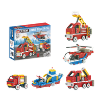 Bloques de construcción eléctricos técnicos Rc Car Kids Toys Blister Card 50 Plastic Slide ABS Unisex Best Sales 2024 5 en 1 Orange 24PCs