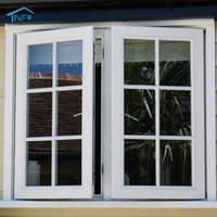 Mosquitera Moderna de Aleación de Aluminio de Alta Resistencia NF, Templada para un Aire Fresco Óptimo, Ventanas Abatibles Laterales con Aislamiento Térmico