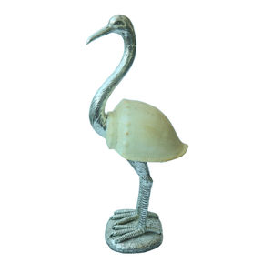 Statue d'un oiseau de paon coloré en résine, 4-9 pouces, finition <span class=keywords><strong>Antique</strong></span>, Statue en polyrésine - Product Image 4