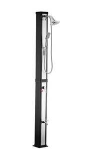 Nuevo diseño Tetragonal color plata 40L piscina de jardín soleado al aire libre <span class=keywords><strong>ducha</strong></span> <span class=keywords><strong>solar</strong></span> para piscina para jardín - Product Image 2