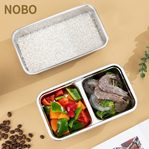 Portatile multifunzione a doppio strato Smart Food witherter in acciaio inox calda scatola da pranzo elettrica con porta pranzo - Product Image 2