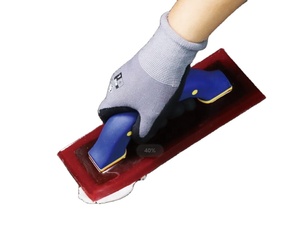 VINON TOOLS 6303047100 Flotador de lechada de uretano rojo para azulejos y piedras 245X90MM 3 meses Paleta de goma con mango de goma industrial - Product Image 1