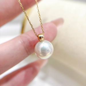 WENCHI DIY 10232 Accessoires Support de pendentif en argent S925 9-13mm pour collier Or/Argent, Pendentifs perles vides, Breloques Chine - Product Image 1