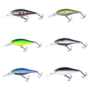 Leurre de pêche flottant à manivelle en stock, 70 mm, 8,7 g, leurre de type shad minnow, plongée de 3,3 m, <span class=keywords><strong>nageur</strong></span> flottant, leurre à hochet - Product Image 6