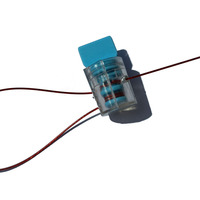 Sceau de sécurité jetable en plastique GY614 pour compteurs d'eau, de gaz et d'électricité, avec fil de verrouillage anti-effraction