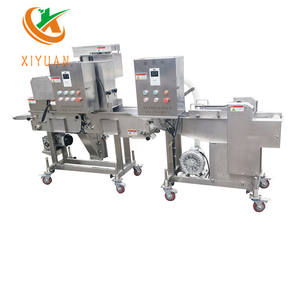 <span class=keywords><strong>KEBAB</strong></span> Steak Chicken Shrimp Máquina automática para rebanar y empanar Alta productividad - Product Image 2