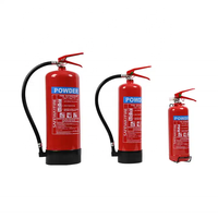 Extincteur à poudre sèche/CO2/mousse/eau certifié BSI EN3-7, 1 kg, 2 kg, 4 kg, 5 kg, 6 kg, 9 kg, équipement portable d'extinction d'incendie