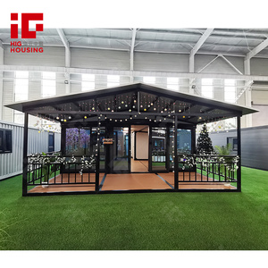 <span class=keywords><strong>Vendita</strong></span> calda 40ft <span class=keywords><strong>di</strong></span> <span class=keywords><strong>lusso</strong></span> prefabbricato pieghevole espandibile casa del contenitore con 2 camere da letto con parasole - Product Image 5