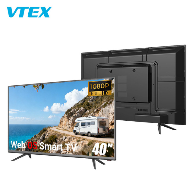 40 Inch Web OS Camping RV TV VESA WiFi BT Car Charger Wall Mount Smartphone Mirroring Telesivion Caravan Android Smart DC 12V TV