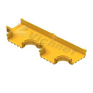 पीले प्लास्टिक केबल ट्रे फाइबर ऑप्टिक रेसवे वाहिनी डाटा सेंटर के लिए - Product Image 1