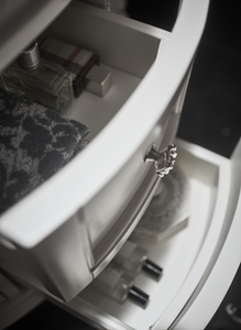 2025 pabrik OEM Foshan Vanity grosir kabinet desain klasik antik putih kamar mandi - Product Image 6