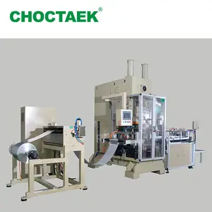 Entièrement automatique Ligne de Production de Récipient De Papier D'aluminium de CTJF-60T