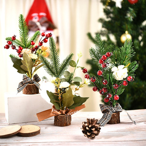 <b>Christmas</b> <b>tree</b> decorations, window display ornaments, cross-border <b>mini</b> <b>Christmas</b> gifts, desktop decorations, wooden items - Product Image 1