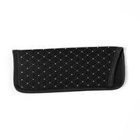 Étui rigide personnalisé à motif écossais pour lunettes, sac de transport souple pour lunettes, étui de rangement portable pour femmes et hommes