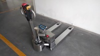 Chariot élévateur électrique en acier inoxydable 304 de 2 tonnes avec balance numérique, chariot élévateur électrique étanche, chariot élévateur manuel