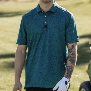 Quick Dry Polo De Golf Homm Promotional Mens Custom Polyester Sublimation Solid Golf Party Shirt