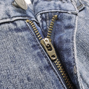 Bleu فريق مخصص جيوب جانبية أزرق فاتح الرجعية السراويل القصيرة المغسولة الذكور خمر الرجال الجينز قوانغتشو - Product Image 4