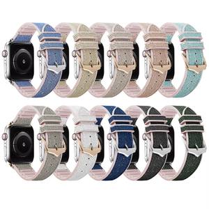 <span class=keywords><strong>Correa</strong></span> de reloj de cuero de silicona que cambia de Color para <span class=keywords><strong>Apple</strong></span> <span class=keywords><strong>Watch</strong></span> Series 7 6 5 4 SE 3 <span class=keywords><strong>correa</strong></span> de muñeca de moda para IWatch 38 40 42 44 41 45 - Product Image 3