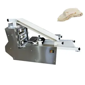 Máquina para hacer tortitas de pan plano, fabricante industrial roti chapati para la india
