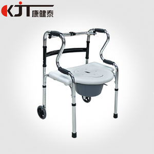 เก้าอี้ห้องน้ำสำหรับคนพิการเก้าอี้อลูมิเนียมพับได้ - Product Image 5