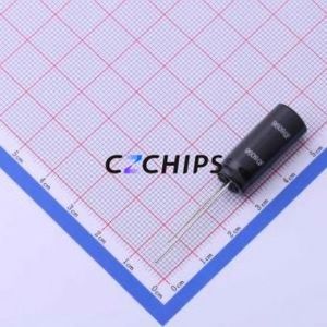 Condensador Electrolítico de Aluminio de Montaje Pasante EEUFS1V102L, D10xL25mm 1000uF 20% 35V 2.47A-100kHz - Product Image 2