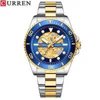 Montre pour homme CURREN 8412, bracelet en acier inoxydable, mouvement à quartz, décontractée, date, affaires, montre-bracelet pour homme