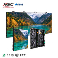 Écran LED portable XGC P3.91 HDR10 étanche IP65 avec garantie de 3 ans pour location d'écrans vidéo muraux extérieurs pour événements