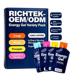 Gel énergétique pour le sport, saveur fruitée, pour le cyclisme et la course à pied, service de marque privée, gel énergétique - Product Image 1