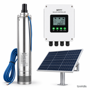 Sistema de Bomba de Agua <span class=keywords><strong>Solar</strong></span> de Gran Caudal para Pozos de 4 Pulgadas - Product Image 1